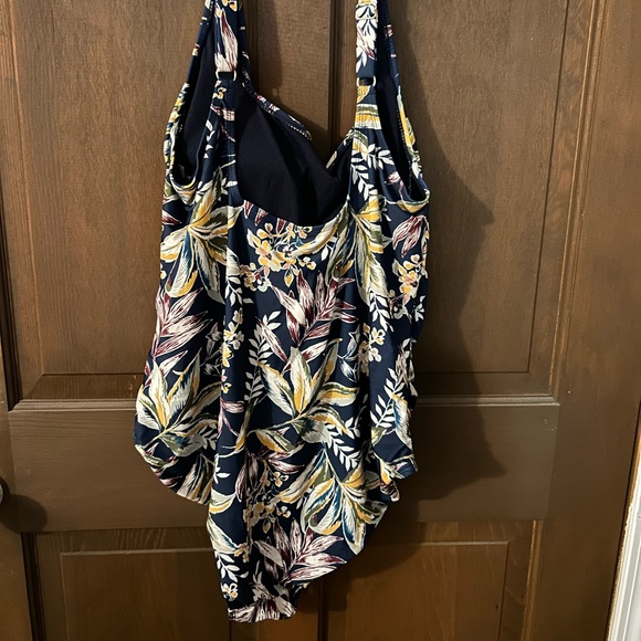 Anne Cole one piece swimsuit size 20W EUC - Picture 2 of 3